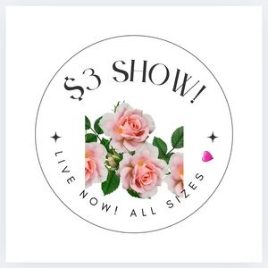 LIVE NOW‼️‼️ $3,$4,$5 WOMENS size XS - 3X 😍😍😍